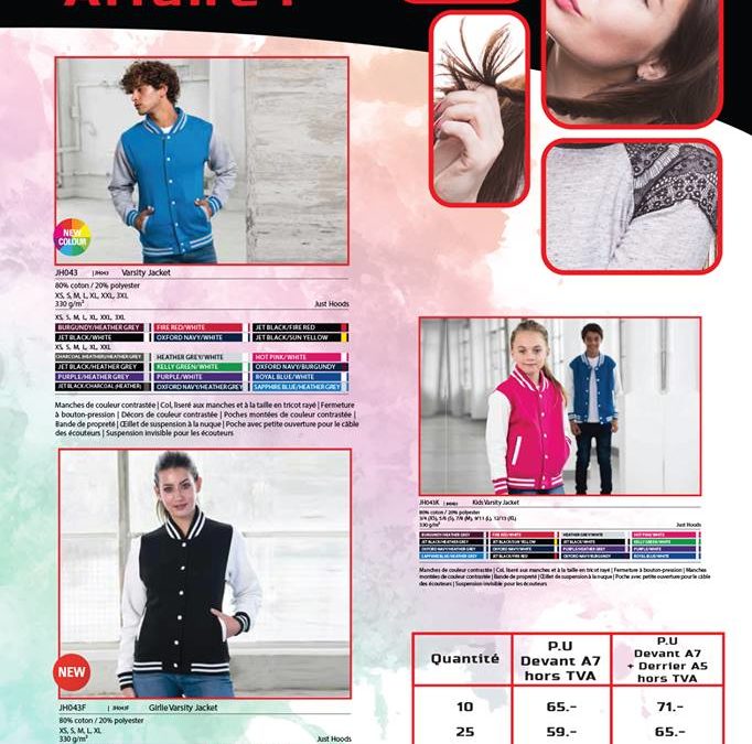 PERSONNALISER VOTRE VESTE AVEC VOTRE LOGO OU VOTRE IMAGE LA BONNE AFFAIRE!